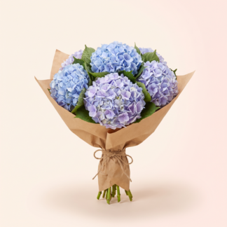 Blue Hydrangea Bouquet