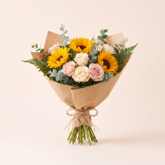 Sunflower & Rose Medley