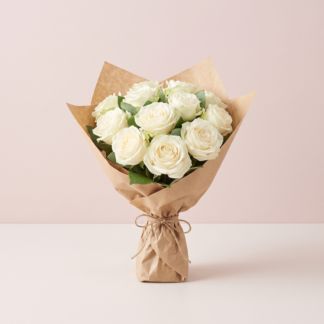 Ivory White Roses
